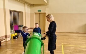 Nr 14 Przewodnicząca Rady Miejskiej w Pakości podczas warsztat&oacute;w