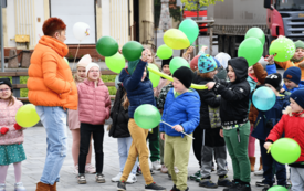 8. Wizyta dzieci z Przedszkola Miejskiego w Pakości z okazji Dnia Ziemi