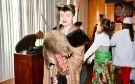 Koza zawitała do Urzędu  (6)