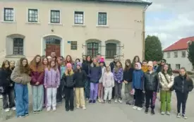 Wycieczka uczni&oacute;w z Bydgoszczy  (2)