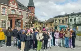 Wycieczka uczni&oacute;w z Bydgoszczy  (1)