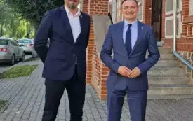 Wiceminister w Pakości (1)