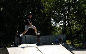 Hulajnogowe szaleństwo opanowało skatepark w Pakości (27)