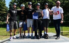 Hulajnogowe szaleństwo opanowało skatepark w Pakości (16)