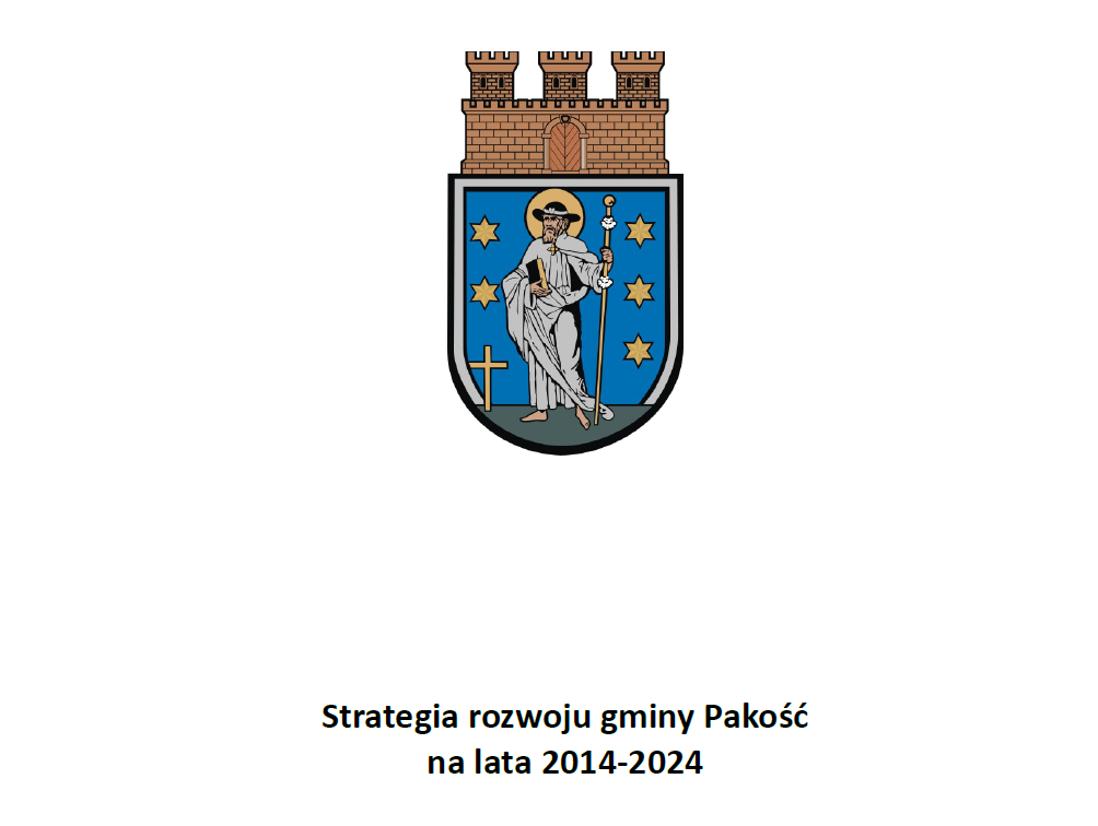 Logo Strategii Rozwoju Gminy Pakość na lata 2014-2024
