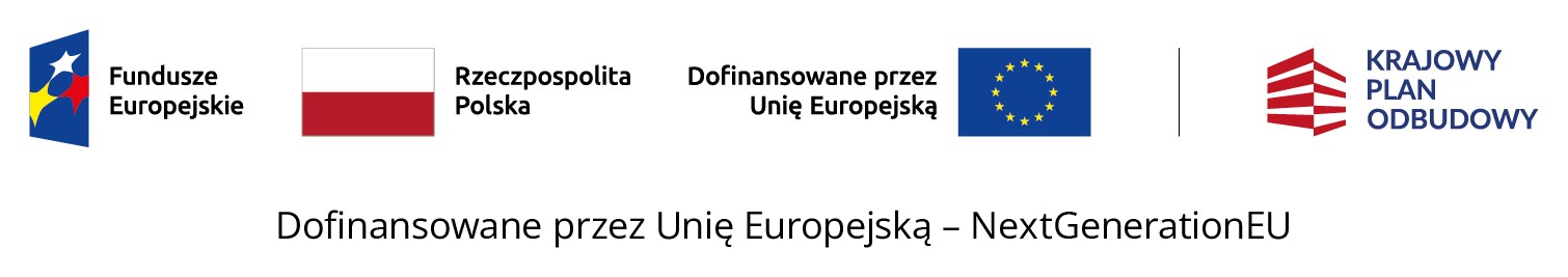 Logo dofinansowania żłobka 