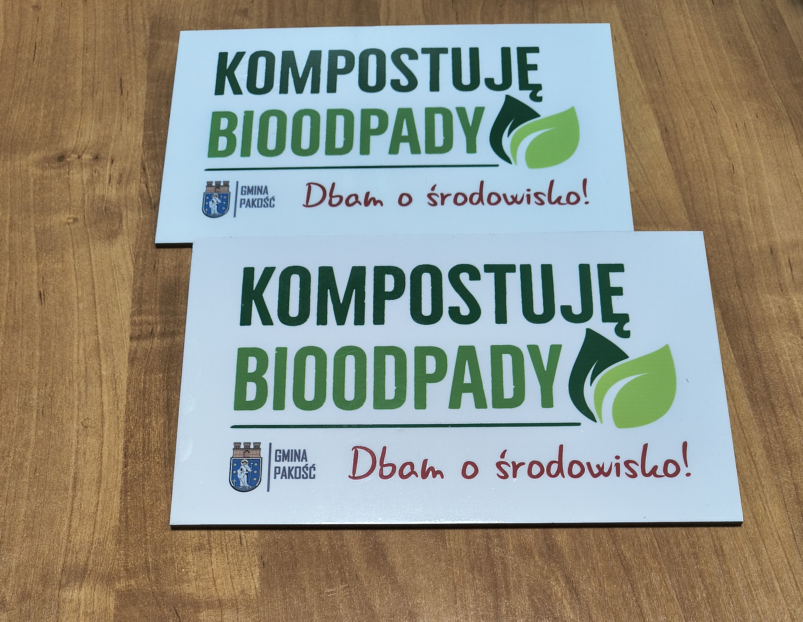 Tabliczki kompostowanie
