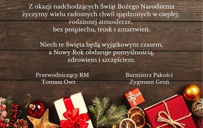 Zdjęcie do Świąteczne życzenia 