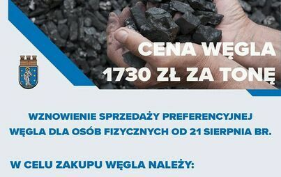 Zdjęcie do Wznowienie Sprzedaży Preferencyjnego Węgla dla Os&oacute;b Fizycznych