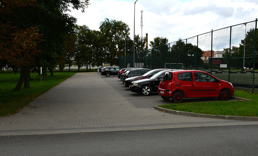 Parking wyłączony z użytkowania 