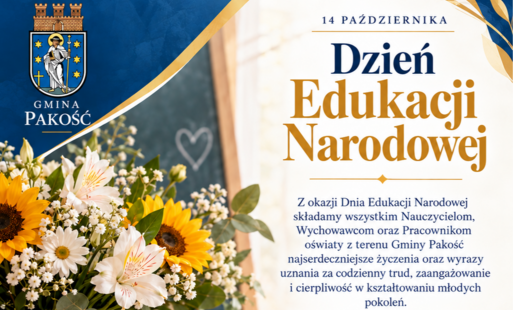 Życzenia z okajzi Dnia Edukacji Narodowej 